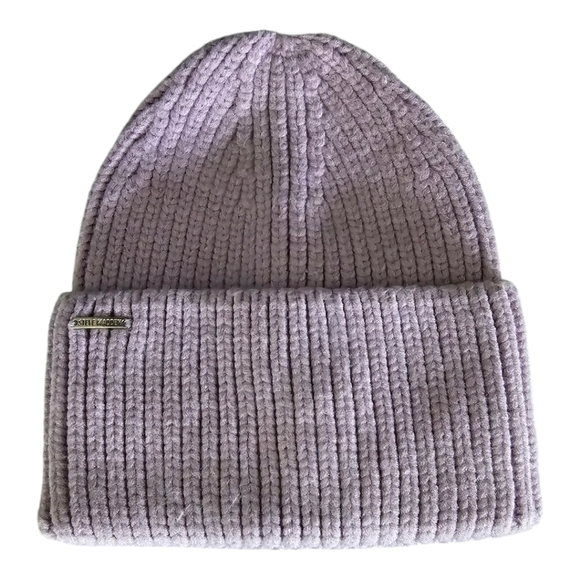 Steve Madden Hat Womens One Size Pink Winter Fall Beanie Cap Cuffed Knit… - Picture 1 of 8